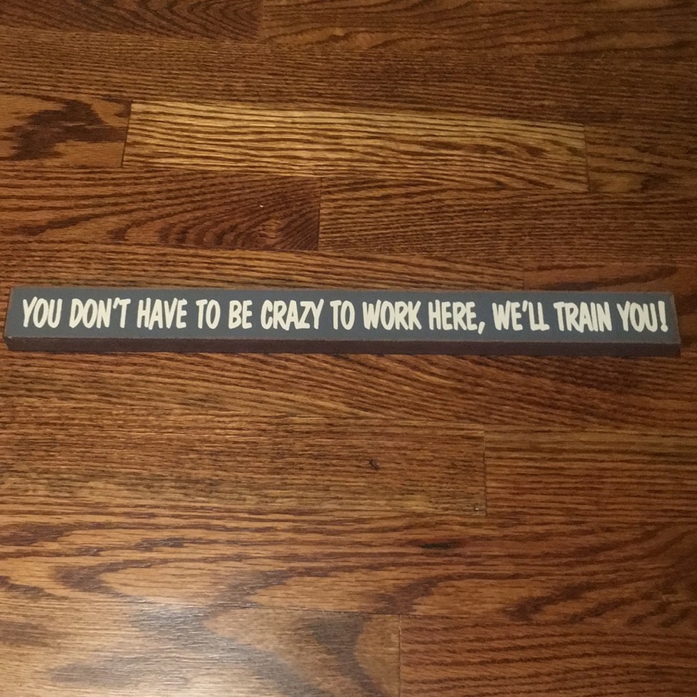 Rustic Wooden sign